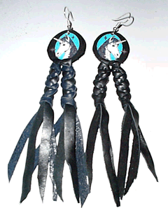 Photo Earrings with Braids $8.00 Pair