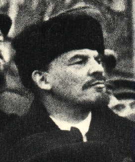 Bolshevik Leader, V.I. Lenin, now ready to undermine the new government at any time he could.