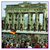 The Infamous Berlin Wall that seperated not only East and West Germany but also Capitalism and Communism