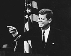 35th American President John F. Kennedy