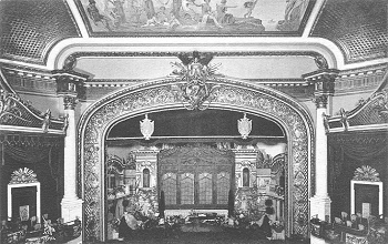 Proscenium of the Strand Theatre, ca. 1914