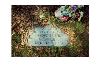 Grave of Glenn Cope
