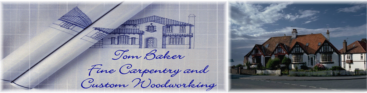 Tom Baker Fine Carpentry and Custom Woodworking Logo