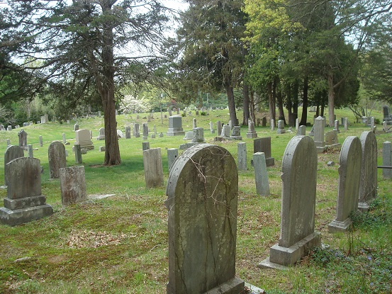 View of Coley Cemetery