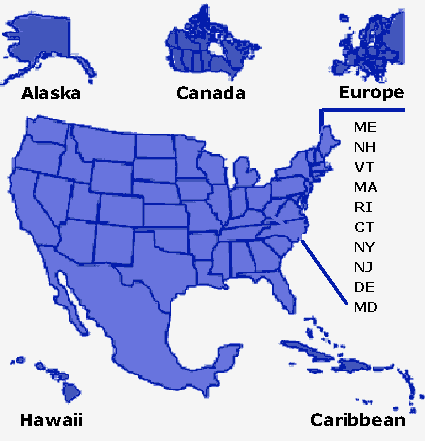 Click a spot on the map to find your dream vacation.