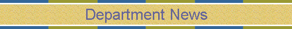 Department News