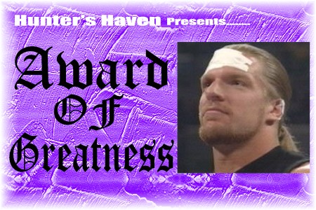 Hunter's Haven Award of Greatness!
