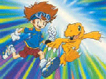 Tai and Agumon!
