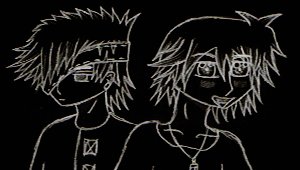 The two halves that make a hole.