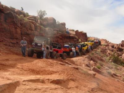 Our group at the end of Pritchett