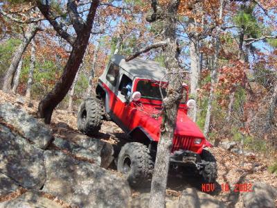 On one of the trails at Grand