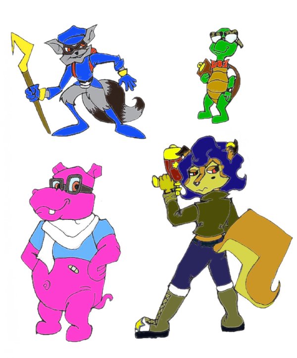 Sly Cooper Movie Fan Art ☆ Sly Cooper