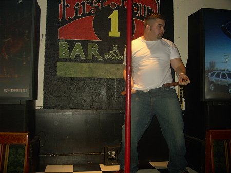 **Strip Music begins to play in the Background**