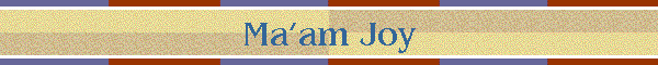 Ma'am Joy