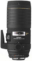Sigma 180mm f3.5 Telemacro lens
