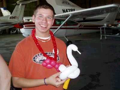 After Flying a Plane, Jason Goes Ballooning