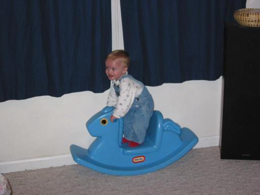 YeeHaww!  Showing his Texas roots