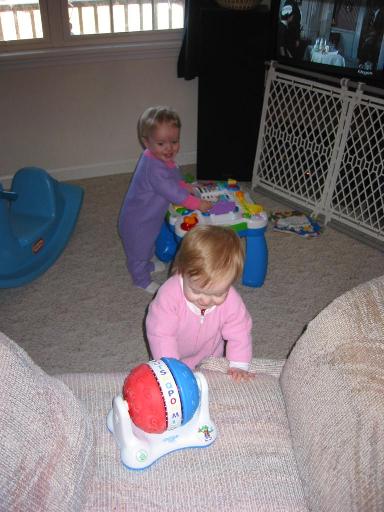 More play at the leapfrog table