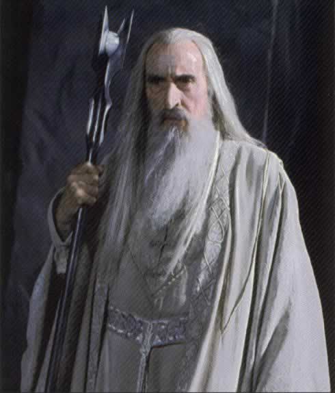 Saruman--Christopher Lee