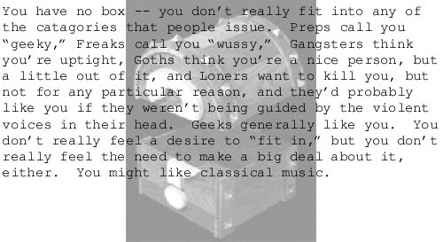 The Non-Box logo is from Super Mario RPG. Woo!