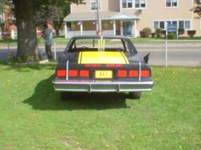 rear of bat car