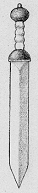 Roman-style gladius