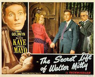 Danny Kaye The Secret Life of Walter Mitty movie poster