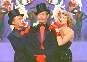 Danny Kaye (center) in White Christmas