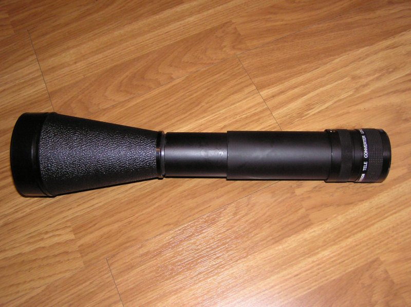 This is the Bazooka in complete form minus a 58 to 55mm step down ring, CLA-4 and tripod mounting bracket