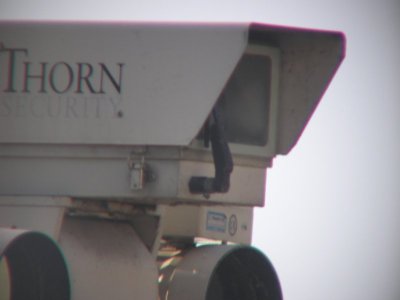 A security camera taken at about 2100mm using my homebrew 'Bazooka' 5.5x teleconverter