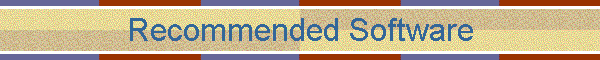 Recommended Software