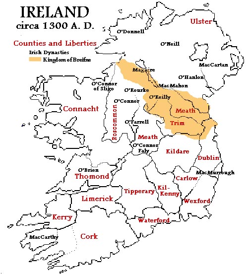 Ireland 1300 A.D.