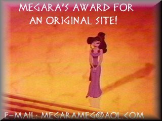 Megara's Award for an Original Site Award