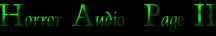 Horror Sounds Page II