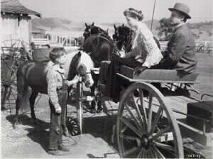 A scene from the Red Pony 1949 movie