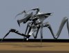 One of the alien insects created by Tippett Studio for the TriStar production of Paul Verhoeven`s Starship Troopers.