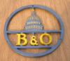 B&O Steam Locomotive Emblem