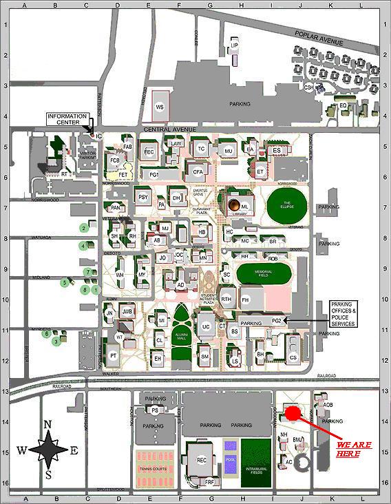 Room 204 Campus Map