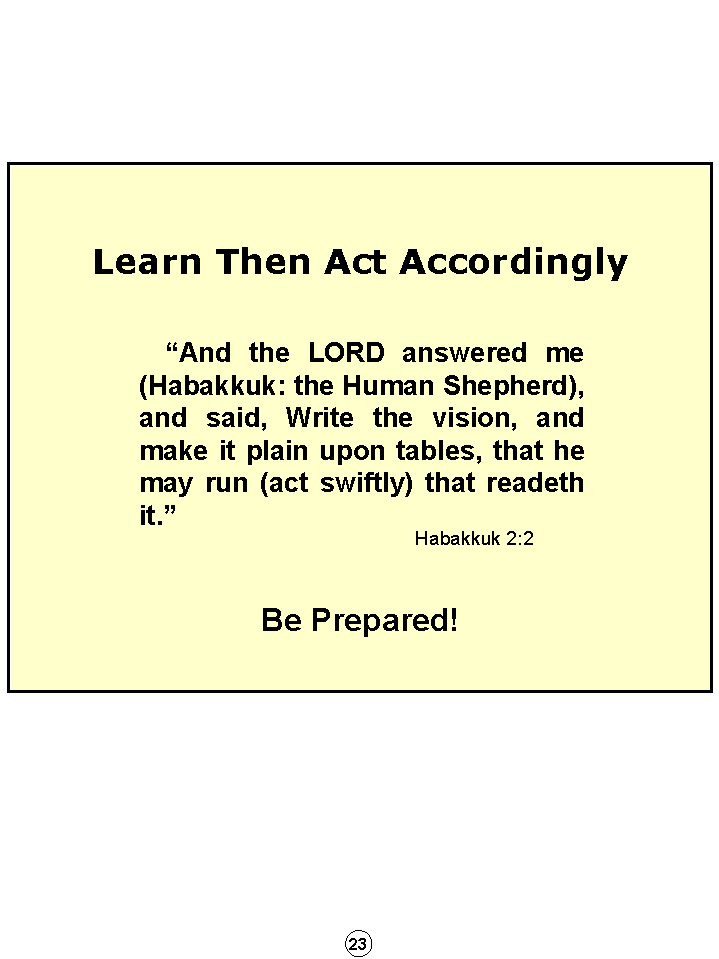 Synopsis Of The Future, Tomorrow's World Kingdom