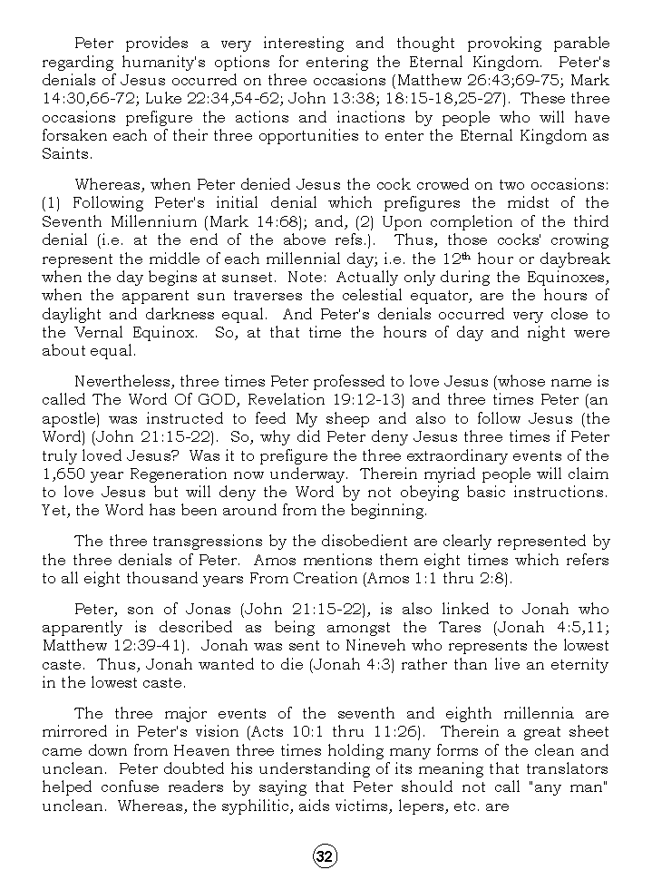 Synopsis Of The Future, Tomorrow's World Kingdom