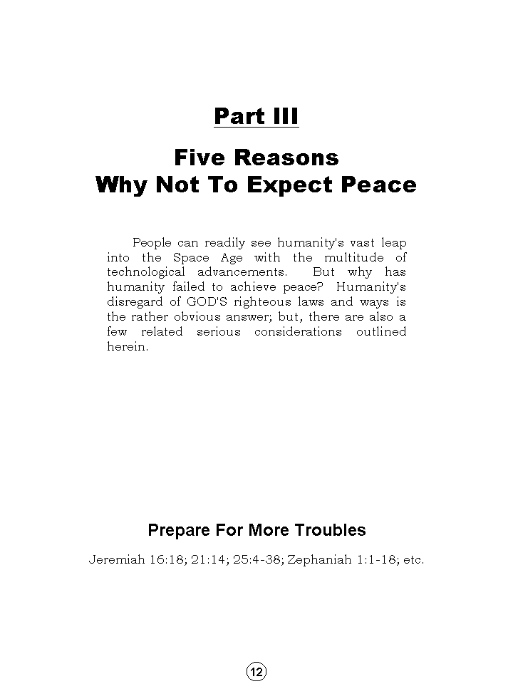 Humanity's Great Sojourn Through History And Prophecy