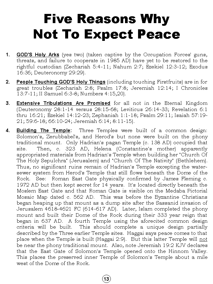 Humanity's Great Sojourn Through History And Prophecy