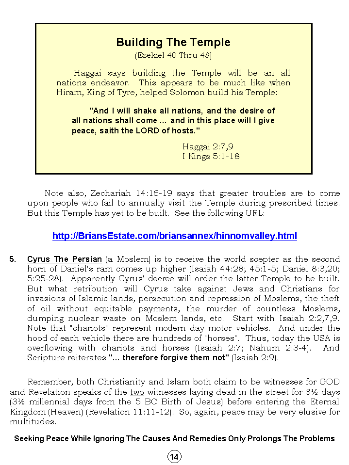 Humanity's Great Sojourn Through History And Prophecy