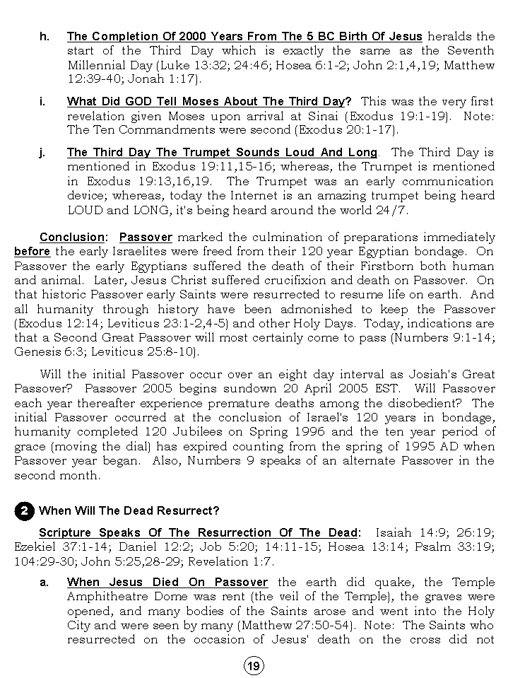 Humanity's Great Sojourn Through History And Prophecy