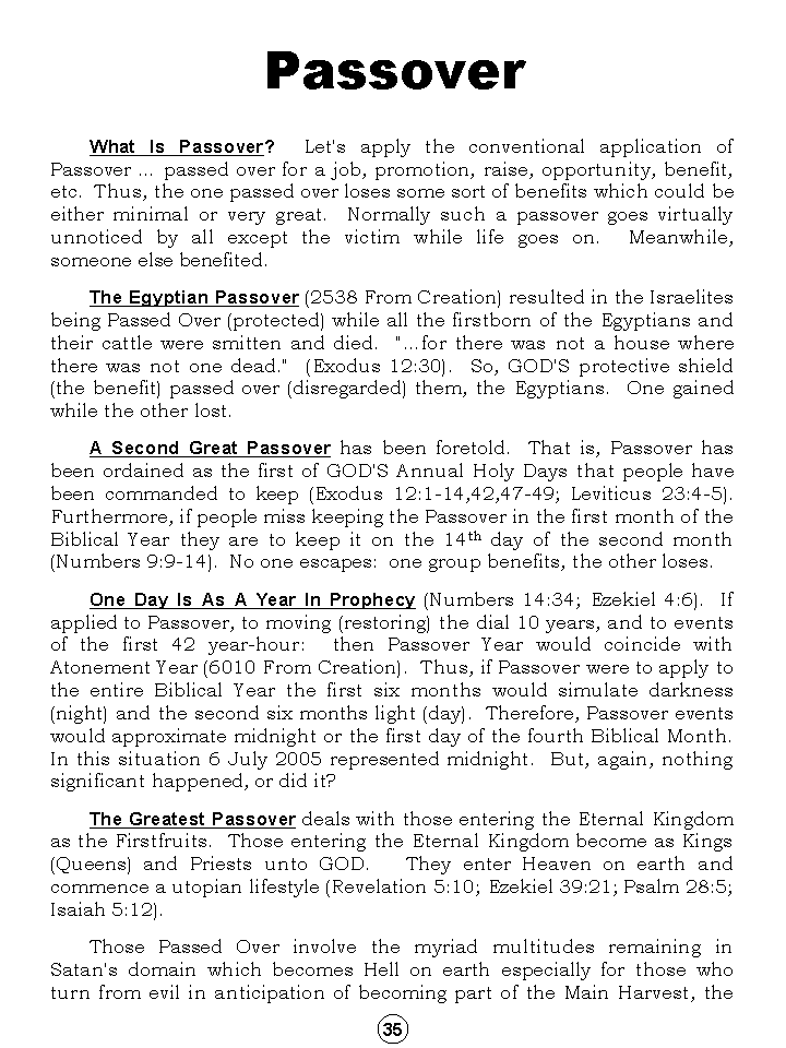 Humanity's Great Sojourn Through History And Prophecy