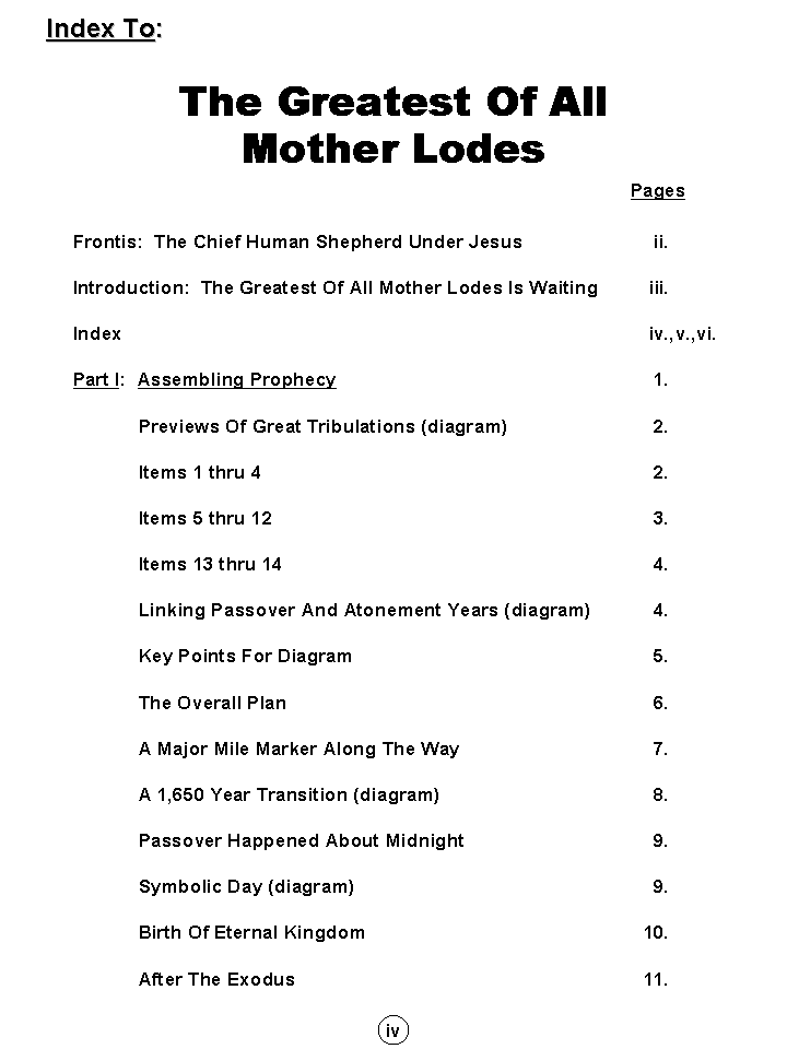 The Greatest Of All Mother Lodes
