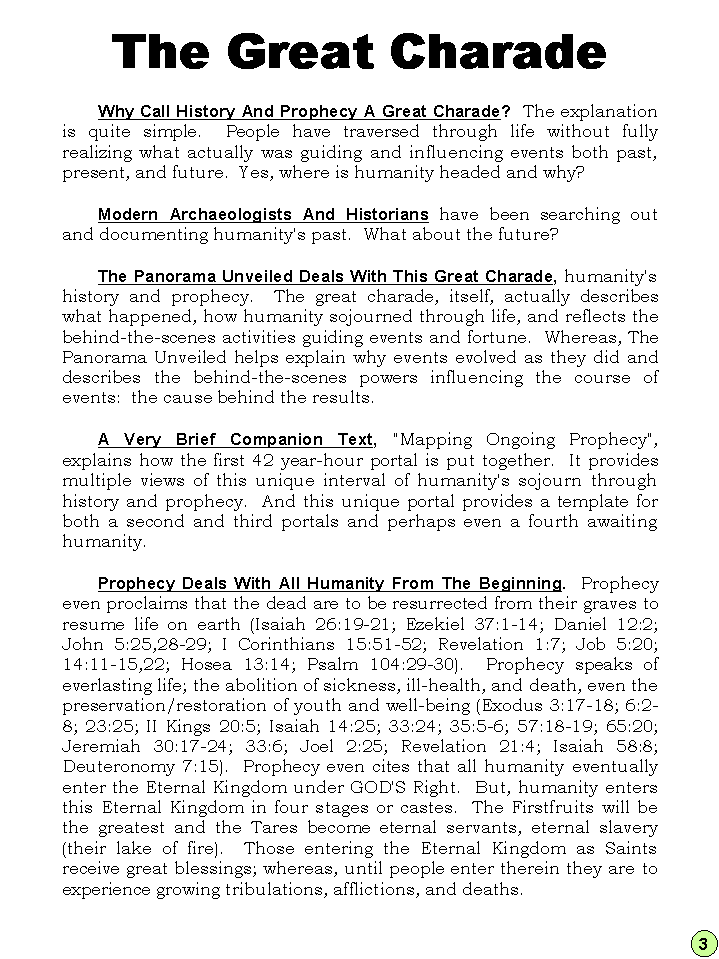 The Panorama Unveiled