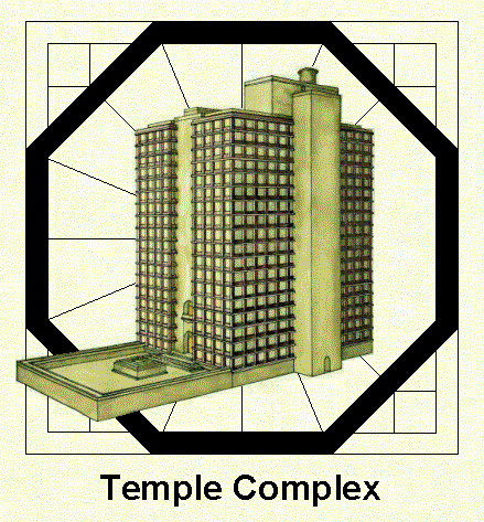 Drawing of the Biblical Temple Design