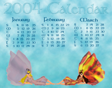 2 Faeries Calendar Thumbnail