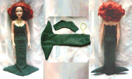 Brenda Starr Fashion Doll Little Mermaid Outfit